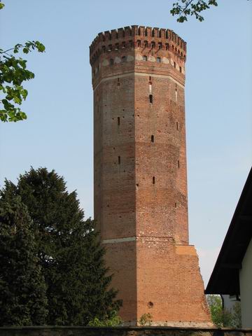 Zamek Człuchów Zamkowa wieża