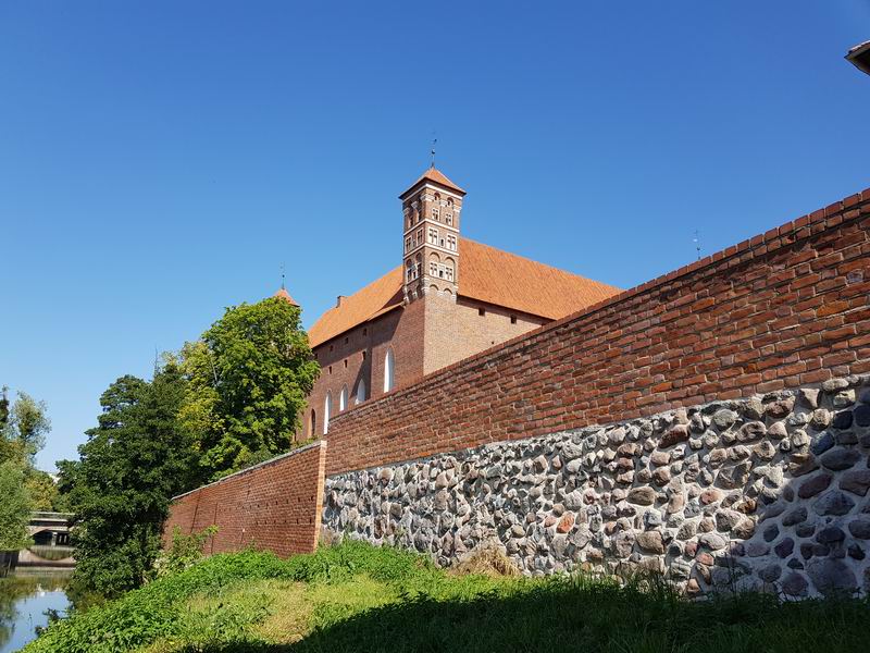 Zamek Lidzbark Warmiński Zachodnia strona zamku