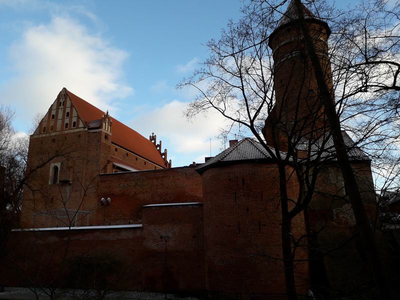 Zamek Olsztyn Zachodnia strona zamku