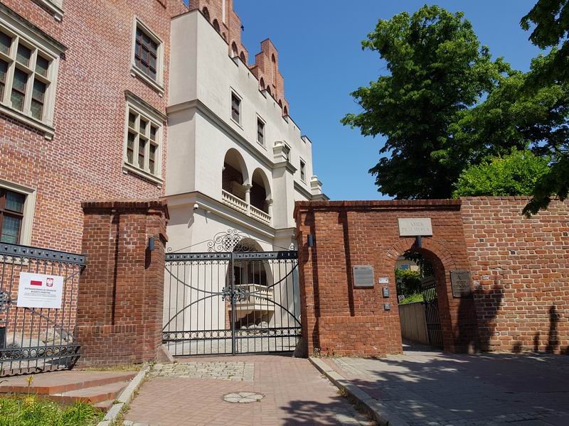 Zamek Poznań Brama na zamek
