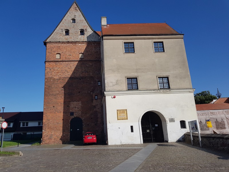 Zamek Darłowo Zamek Książąt Pomorskich od północy.