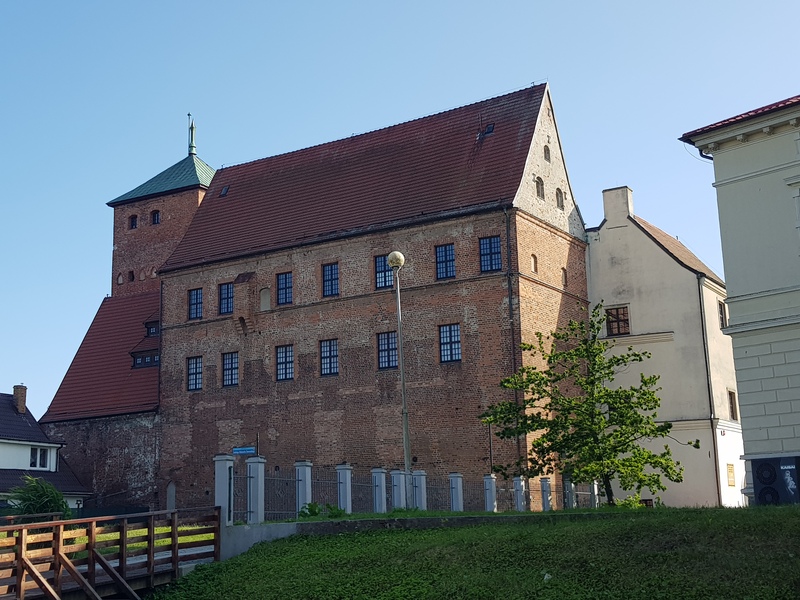 Zamek Darłowo Zamek Książąt Pomorskich od wschodu.