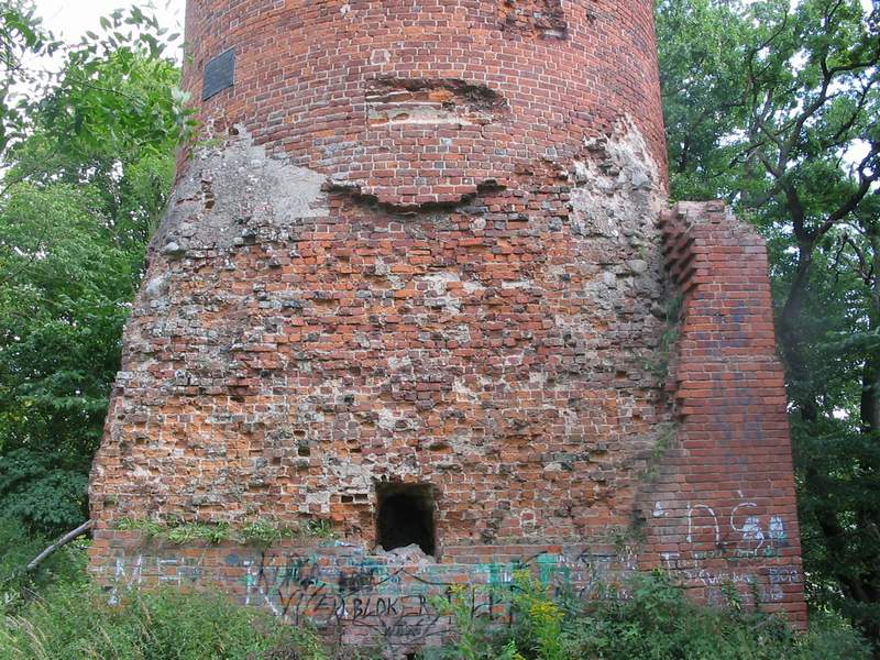 Zamek Golczewo Wejscie do wieży